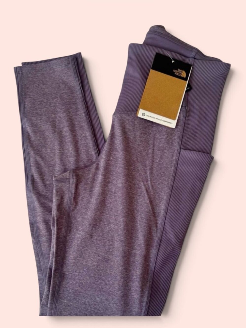 The North Face Dune Sky Fitted Women’s Performance Tights M XL Purple NWT